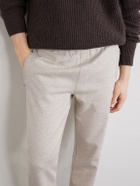 Orlebar Brown - Struma Tapered Cotton-Blend Jersey Sweatpants - Neutrals