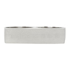 Maison Margiela Silver Two Finger Ring