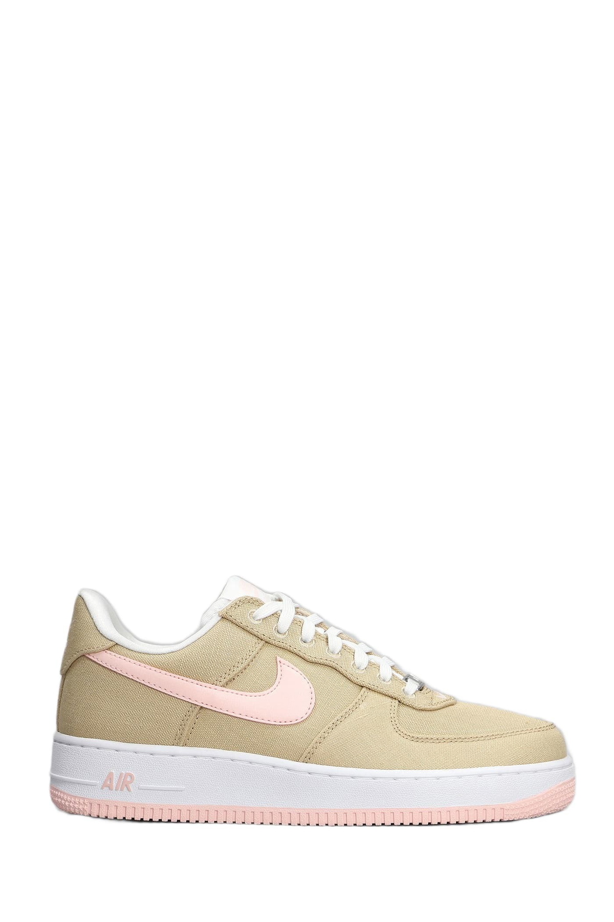 Nike Air Force 1 Retro Ll Sneakers In Beige Canvas