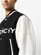 GIVENCHY - Logo Wool Bomber Jacket