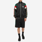 Gucci Men's Oval Logo Track Jacket in Black