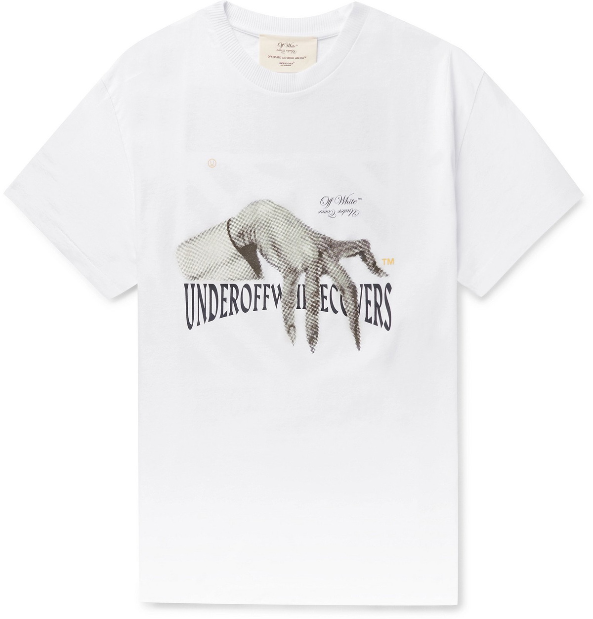 Off-White - Undercover Printed Cotton-Jersey T-Shirt - White Off-White