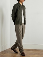 De Bonne Facture - Linen Shirt Jacket - Green