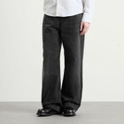AMI Paris Men's Large Fit Jeans in Noir Used