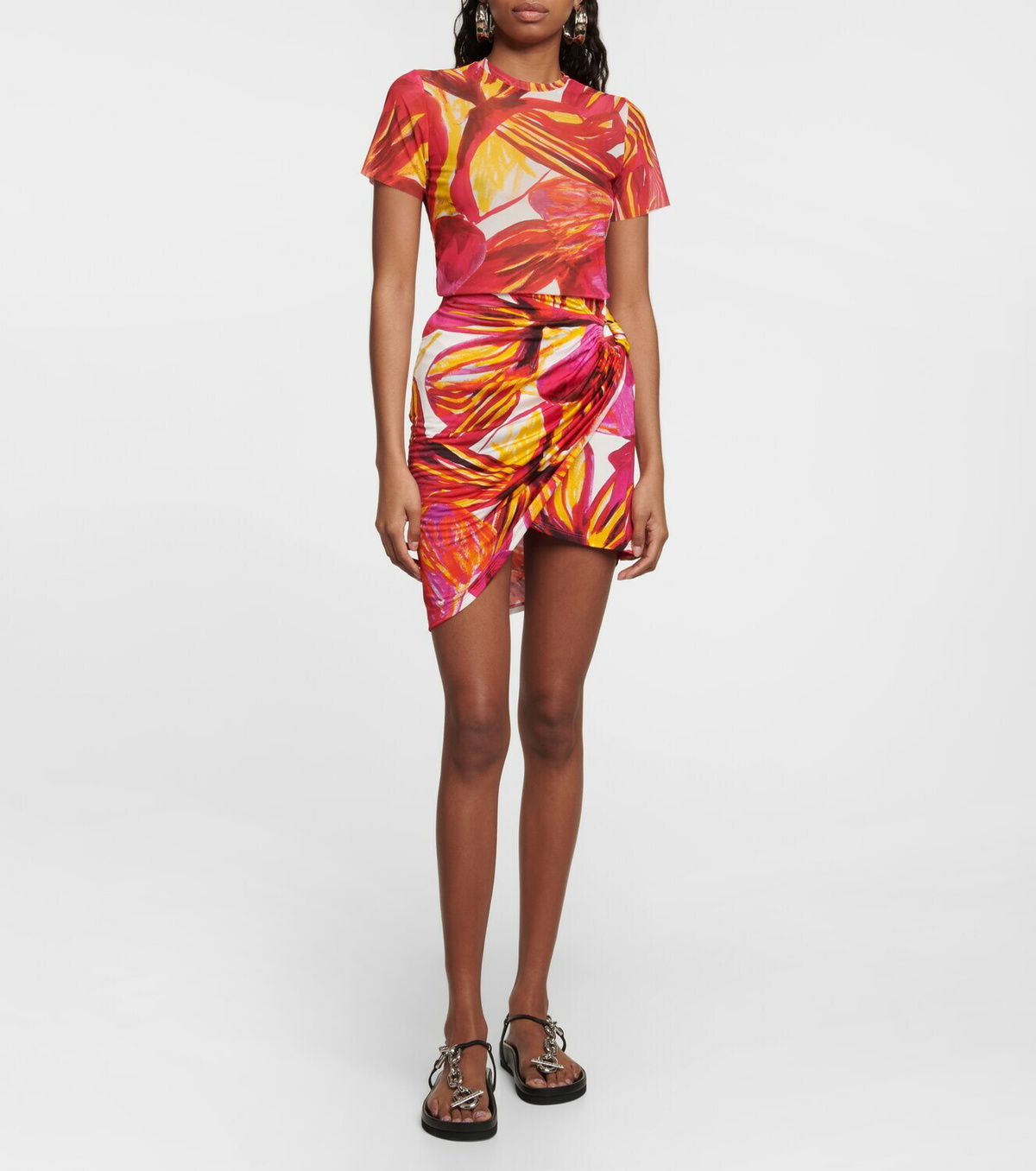 Louisa Ballou - Beach printed T-shirt