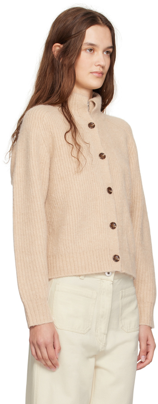 3.1 Phillip Lim Beige Double Closure Cardigan