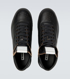 Jil Sander - High-top leather sneakers