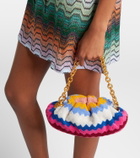 Missoni Zigzag Small terry clutch