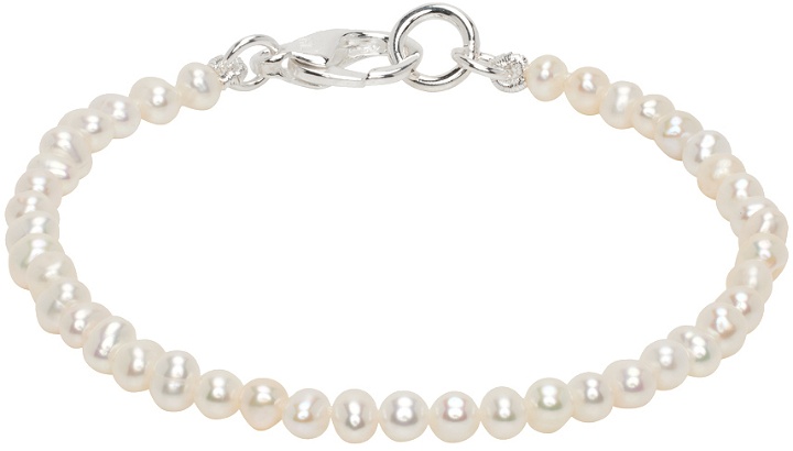 Photo: Hatton Labs White Mini Pearl Bracelet