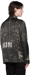 AMIRI Black Graphic Jacket