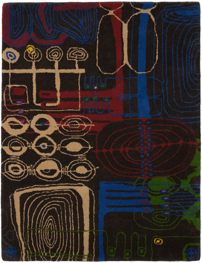 MAKI RUGS Black Entirety Rug