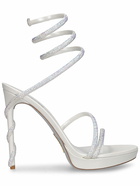 RENÉ CAOVILLA 120mm Margot Satin & Crystals Sandals