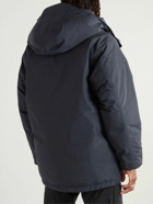 nanamica - GORE-TEX® Shell Hooded Down Jacket - Blue