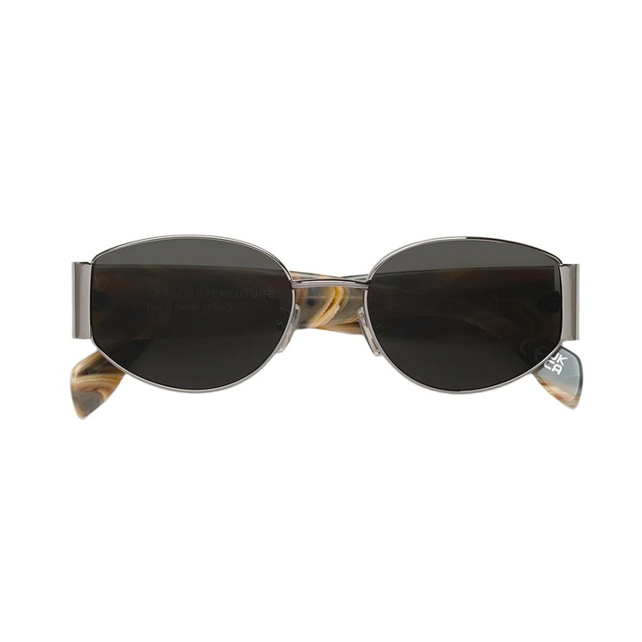 Photo: Retrosuperfuture X Boogie Silver Green Sunglasses