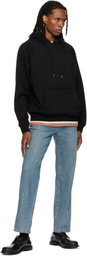 WOOYOUNGMI Black Logo Hoodie