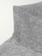 Theory - Hilles Cashmere Rollneck Sweater - Gray