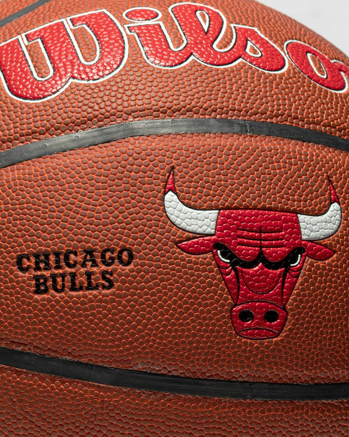 Wilson Nba Team Alliance Basketball Chicago Bulls Size 7 Brown Sports Equipment