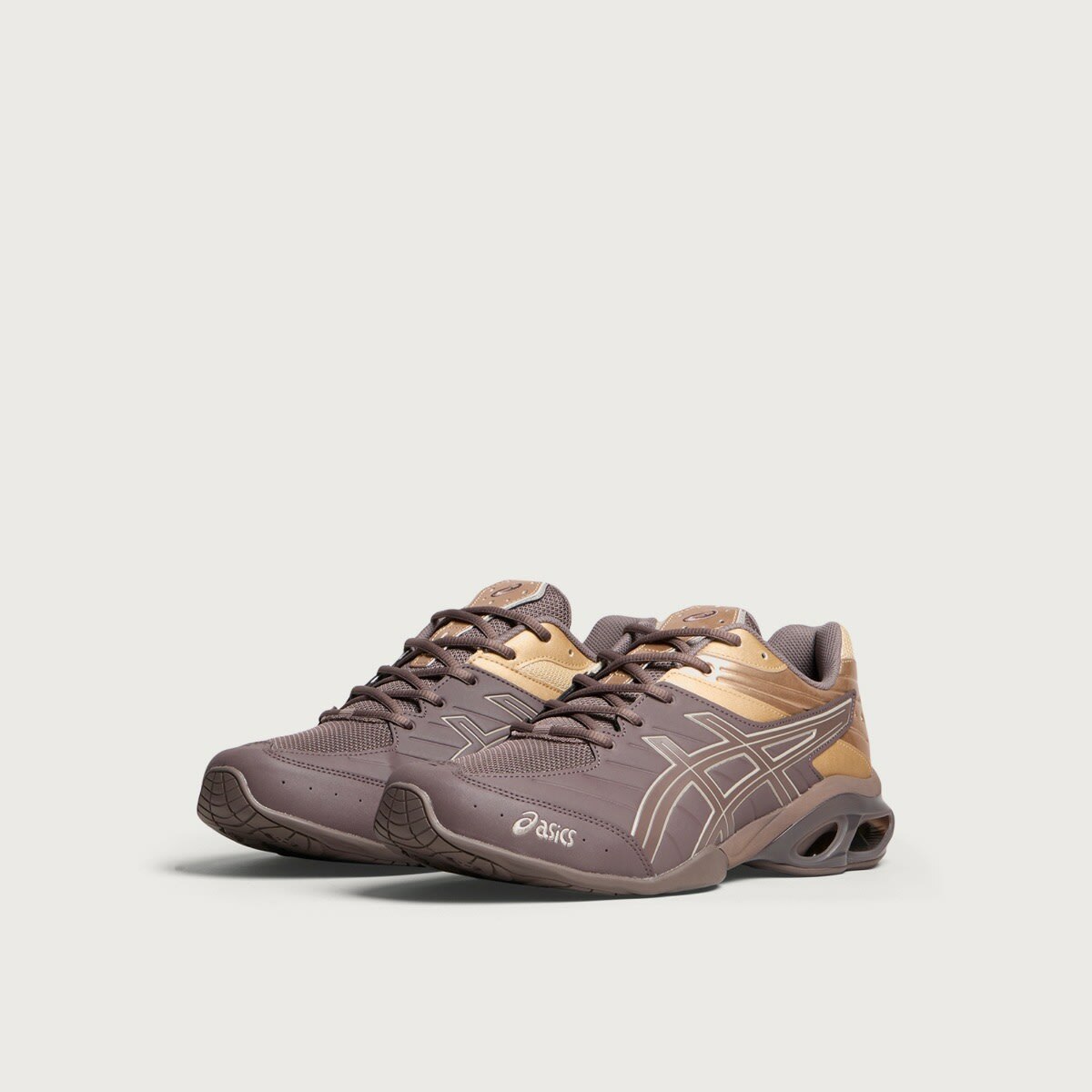 Asics GEL-KINETIC FR Sneaker in Cocoa Powder/Champagne