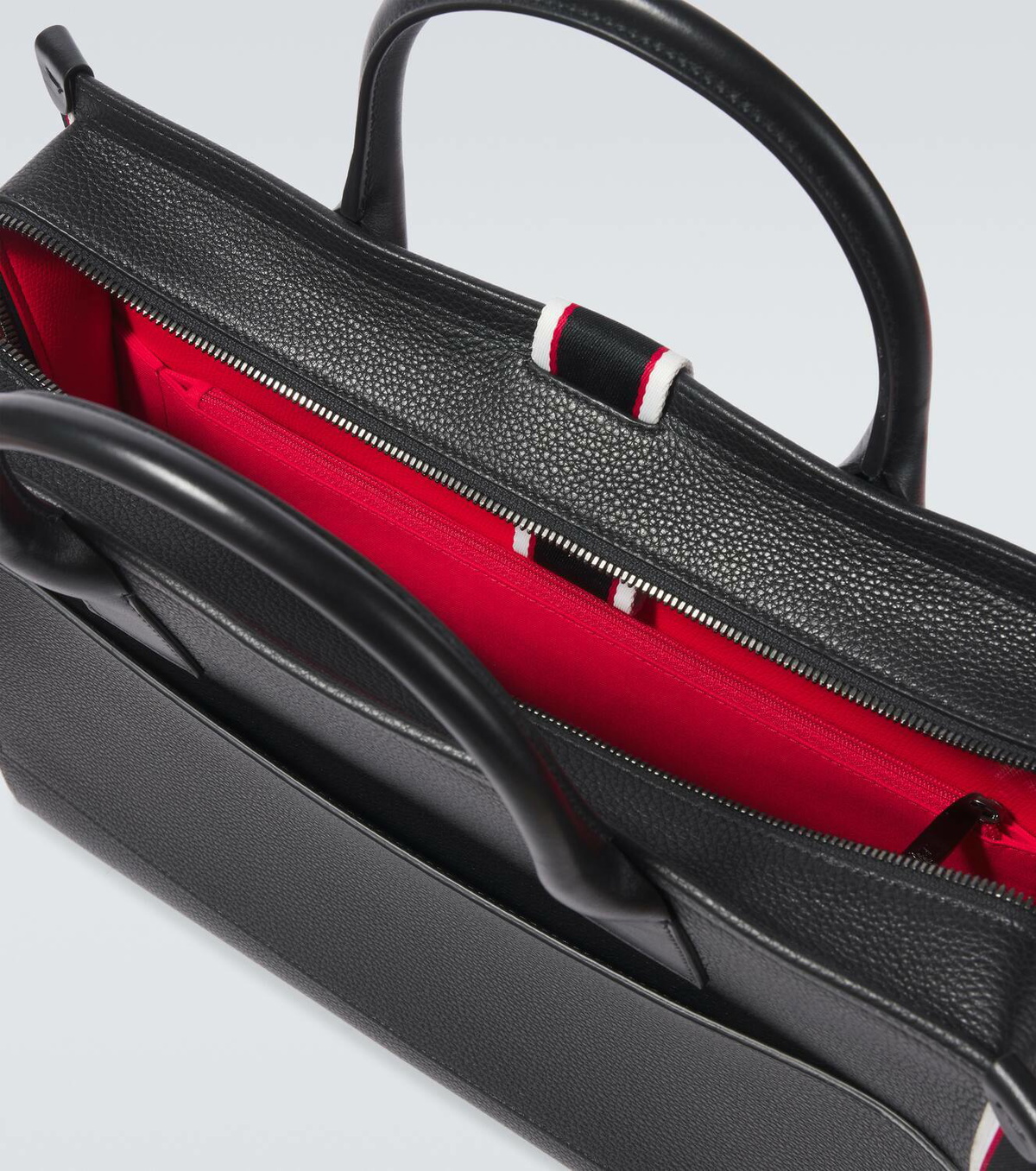 Christian Louboutin Nastroloubi leather briefcase