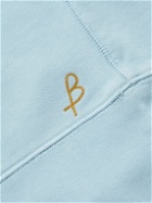 Birdwell - Jalama Logo-Embroidered Cotton-Jersey Sweatshirt - Blue