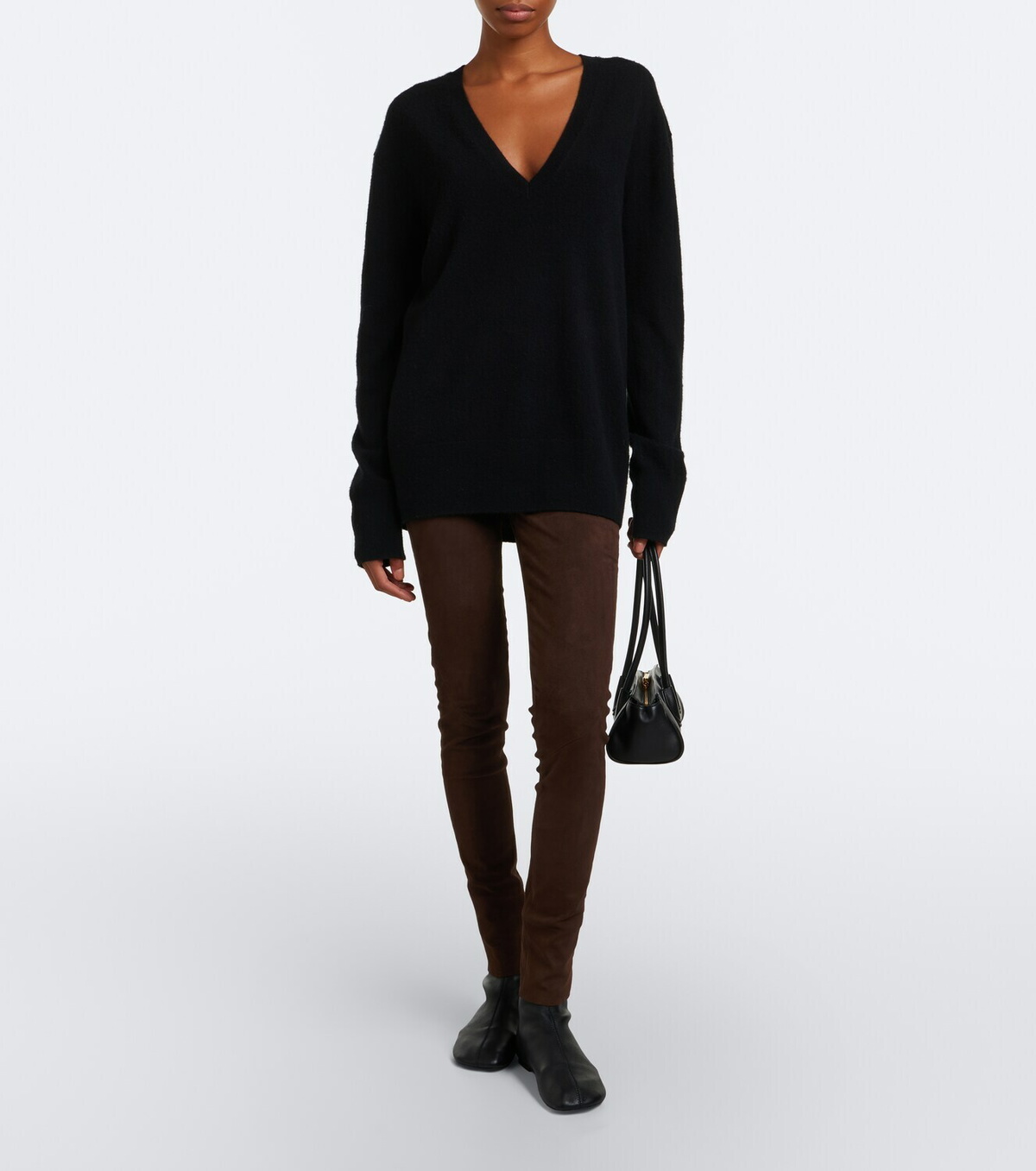 Arma Roche suede leggings