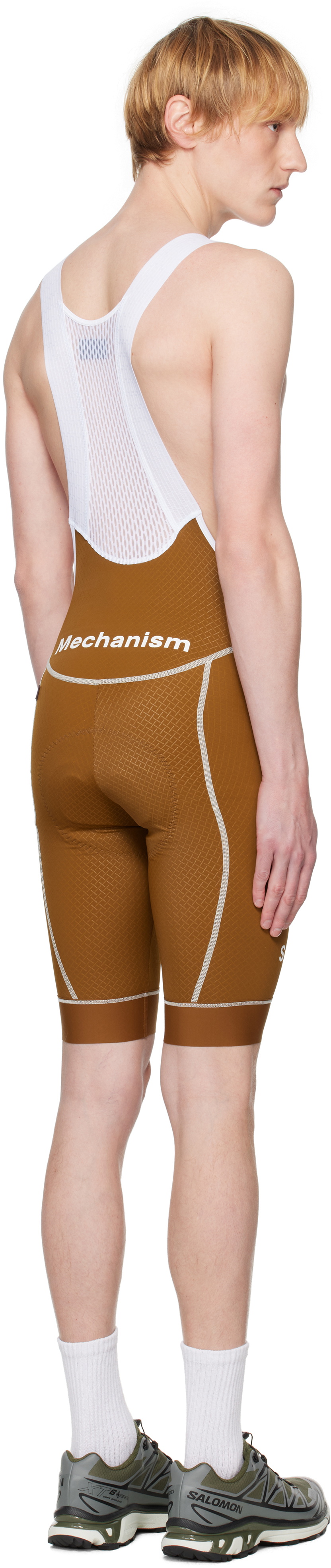 Pas Normal Studios Brown Mechanism Bib Shorts