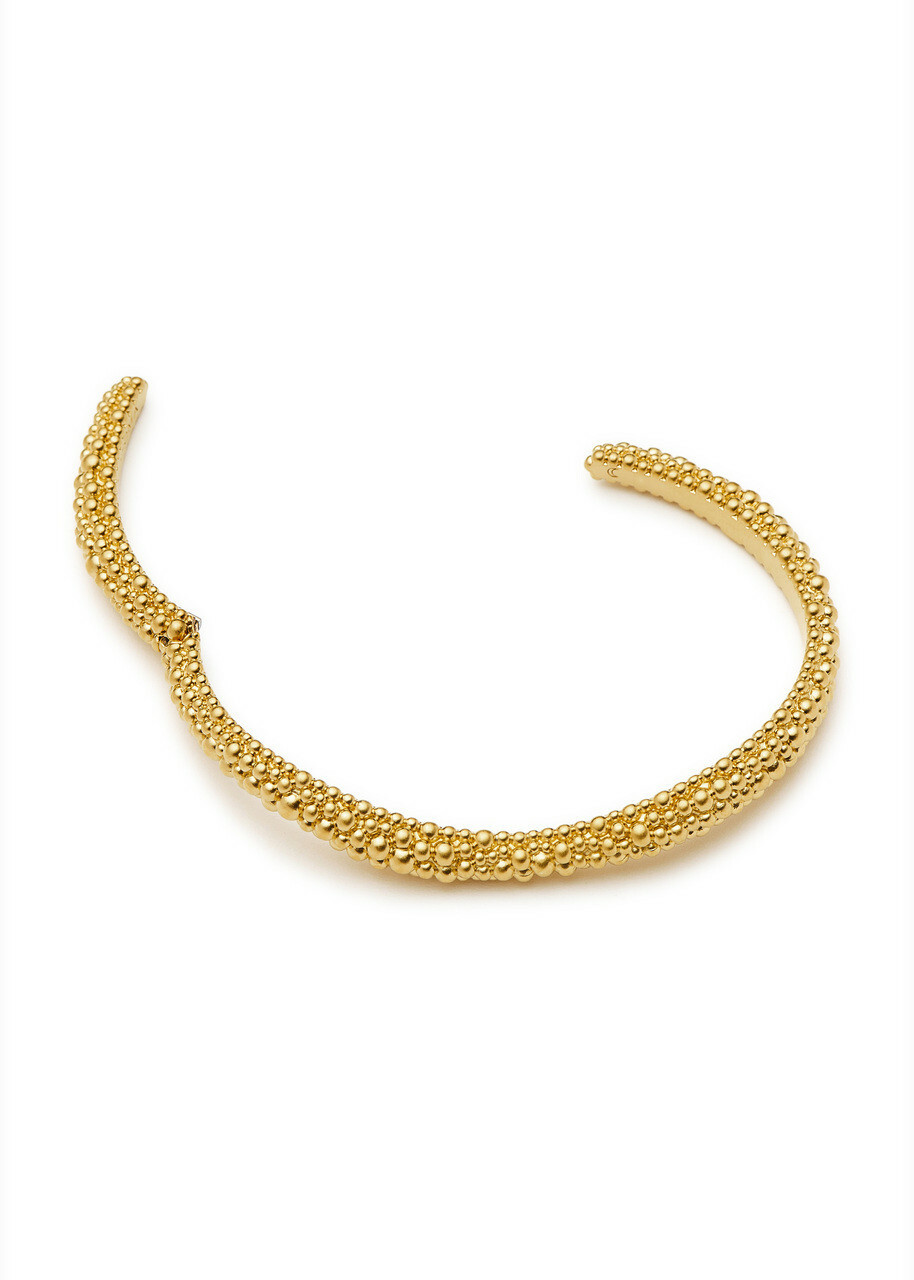 Missoma Baya 18kt Gold-plated Claw Cuff Bracelet