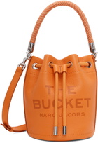 Marc Jacobs Orange 'The Leather Bucket' Bag