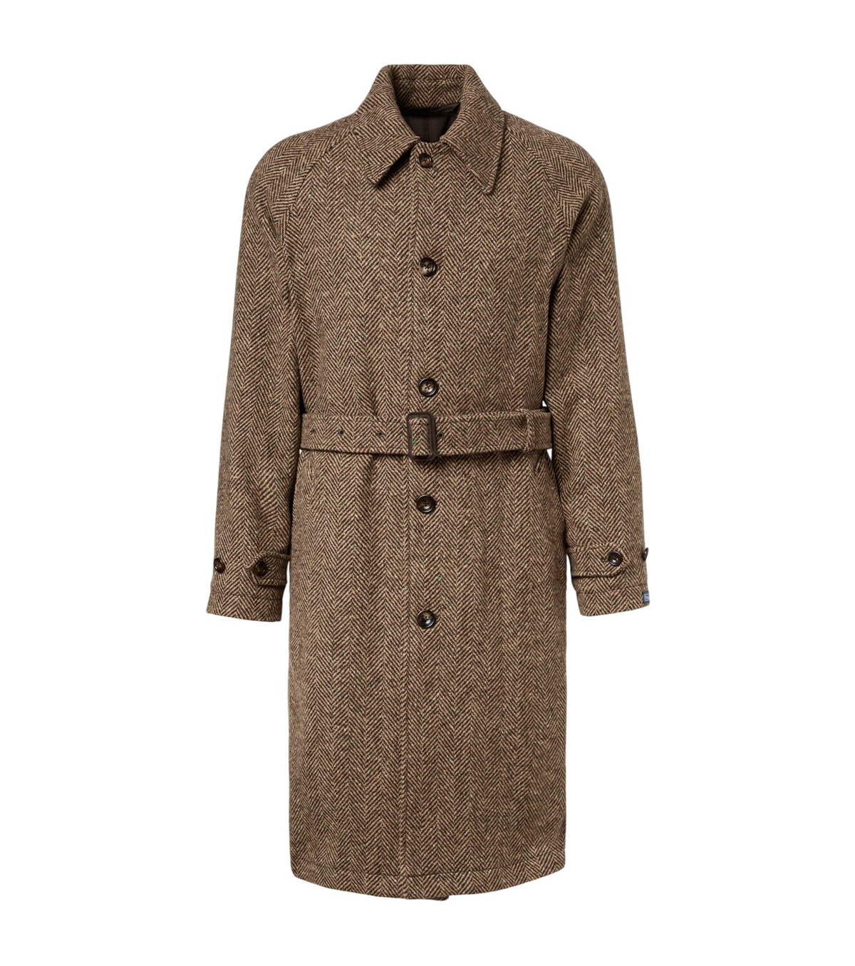 Polo Ralph Lauren Herringbone wool tweed coat Polo Ralph Lauren