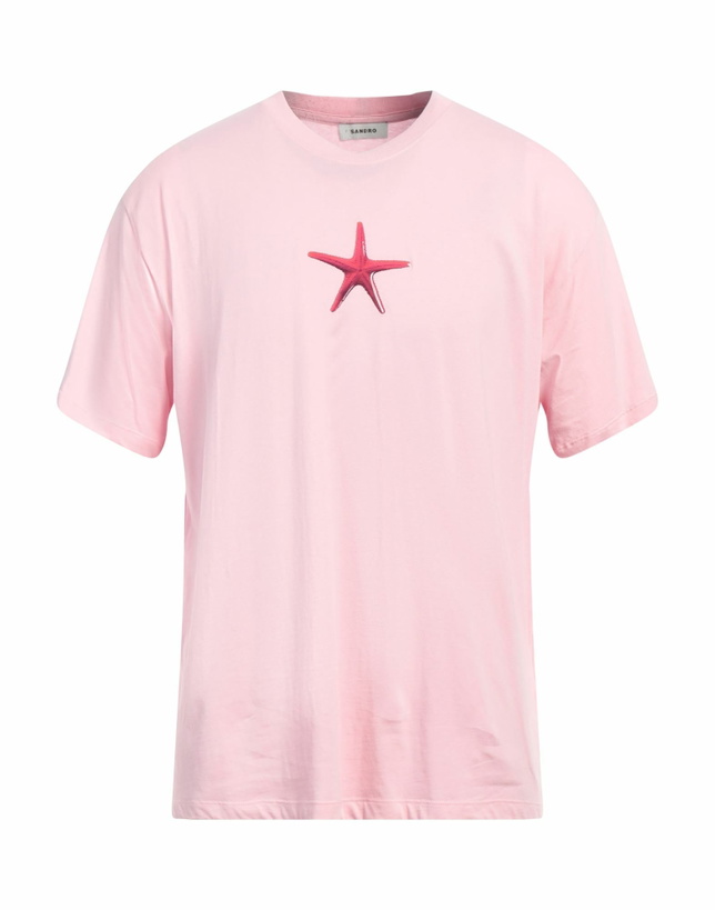 Photo: Sandro Mens T-shirt in Pink