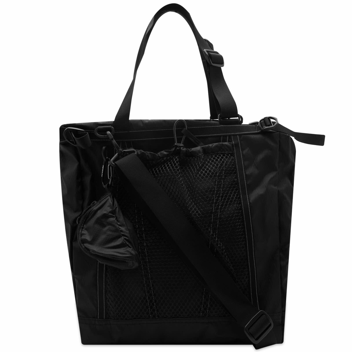 And Wander Men's X-Pac 30L 3-Way Tote Bag in Black and Wander