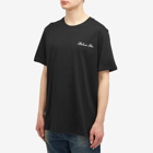 Balmain Men's Signature Logo T-Shirt in Black/White