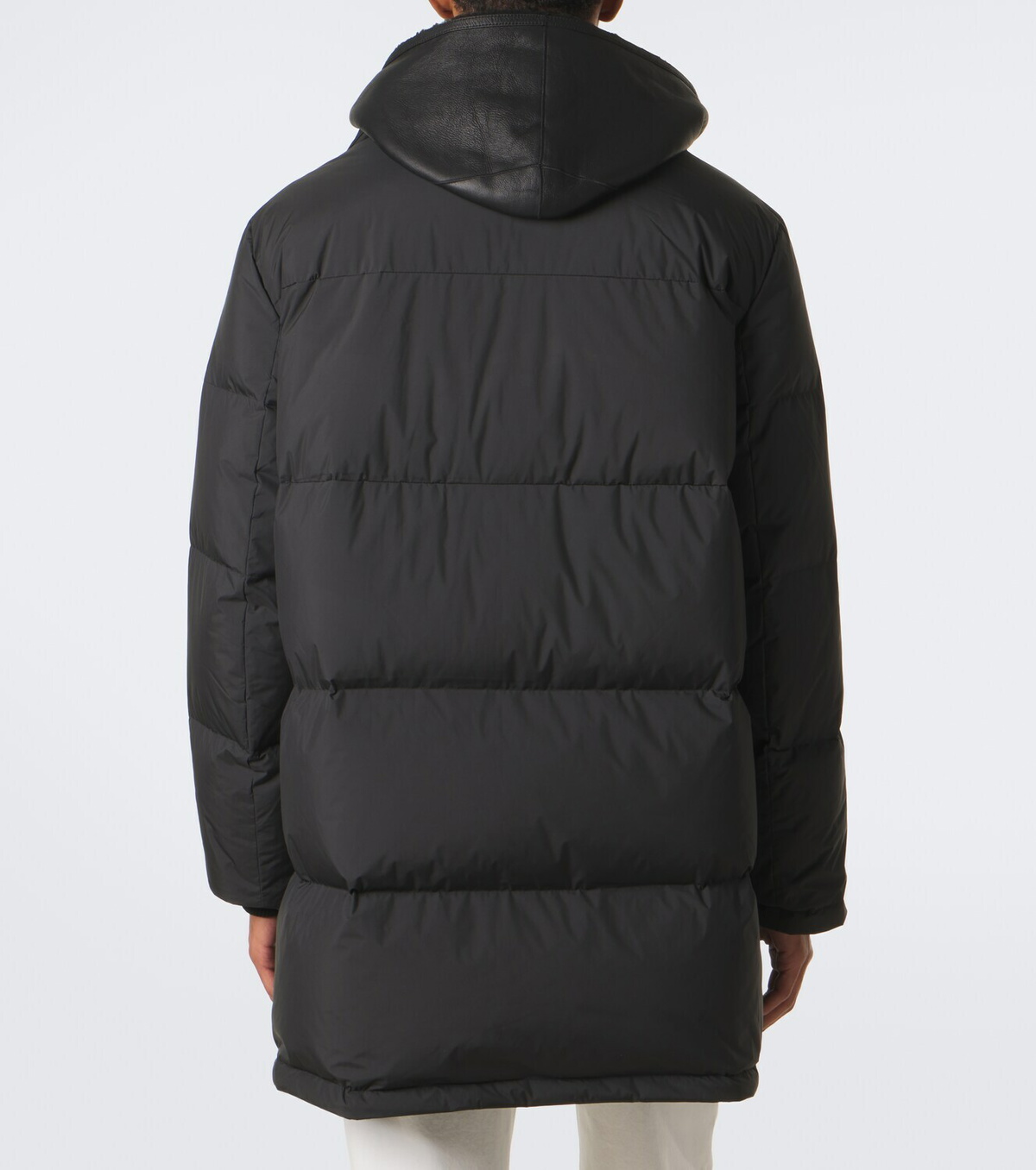 Yves Salomon Shearling-trimmed down coat