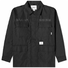 WTAPS Men's 14 Printed Shirt Jacket in Black