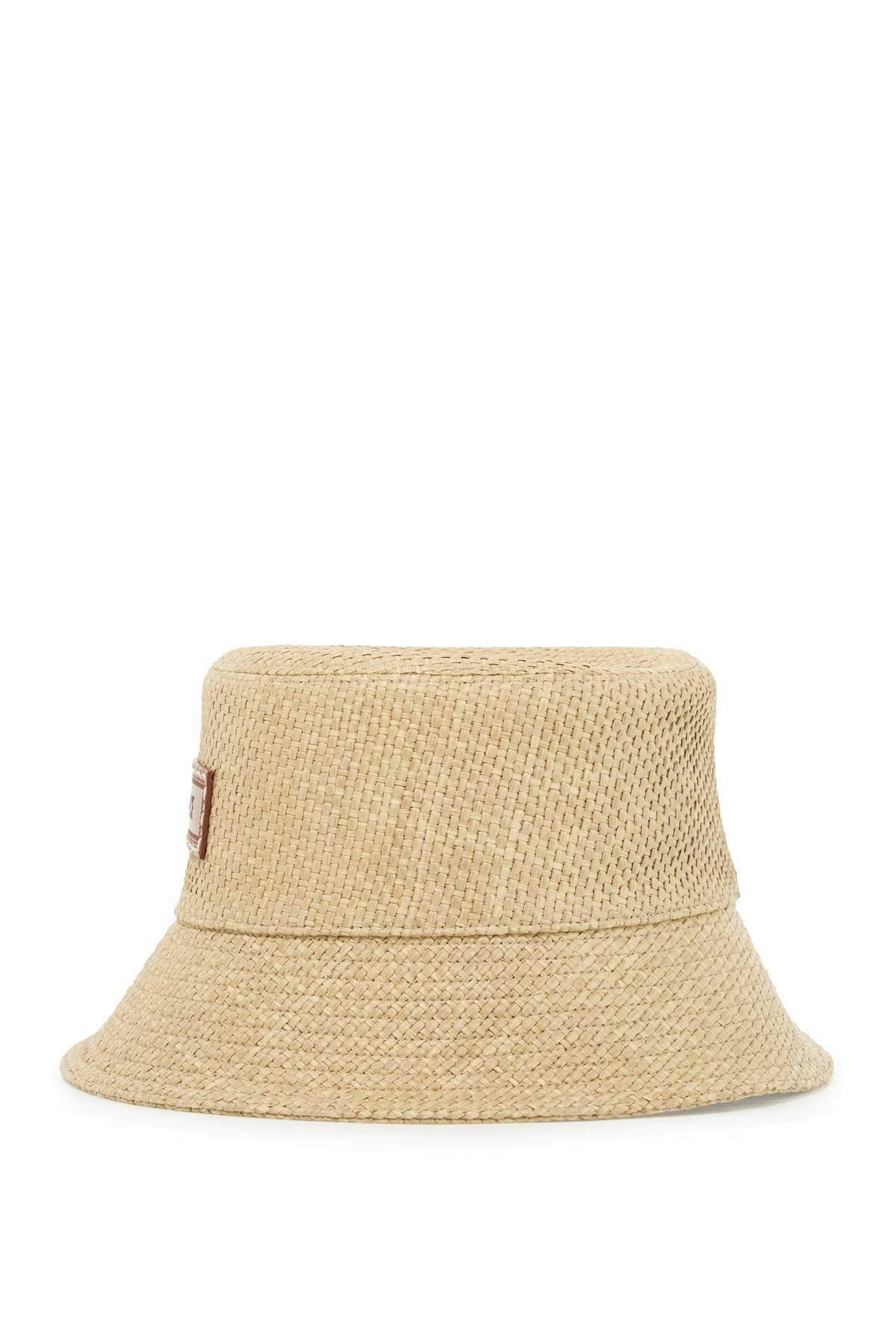 VERSACE raffia bucket hat for Beige Versace