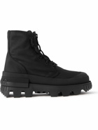 Moncler - Hyke Desertyx Canvas and Rubber Ankle Boots - Black