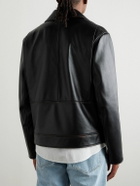 Paul Smith - Leather Blouson Jacket - Brown