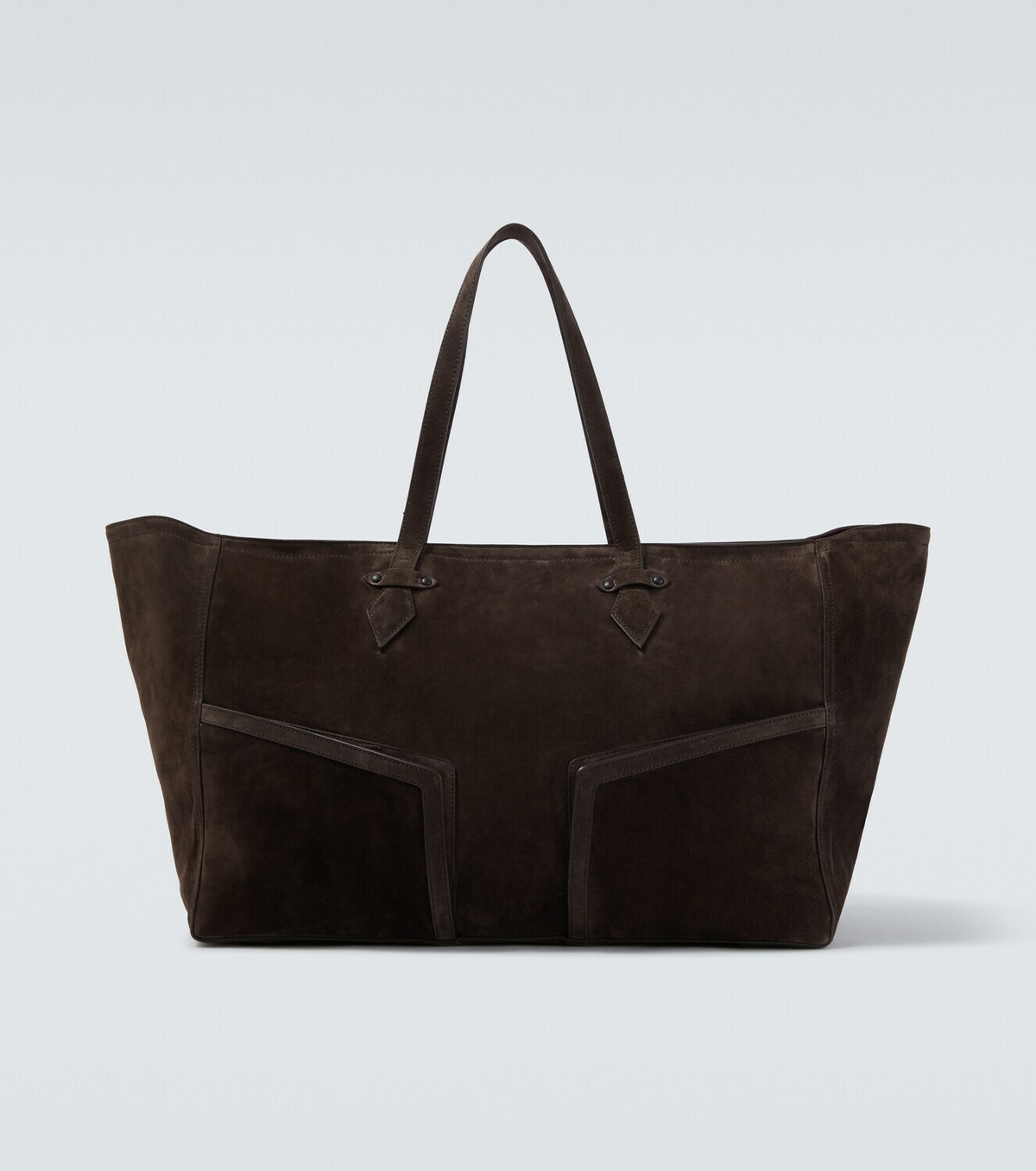 Métier Sergeant suede duffel bag