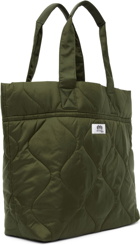 Junya Watanabe Green Quilted Tote