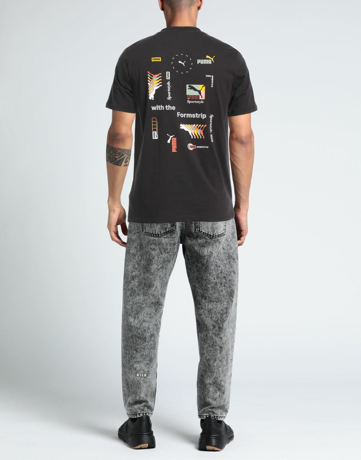Puma Mens T-shirt in Black