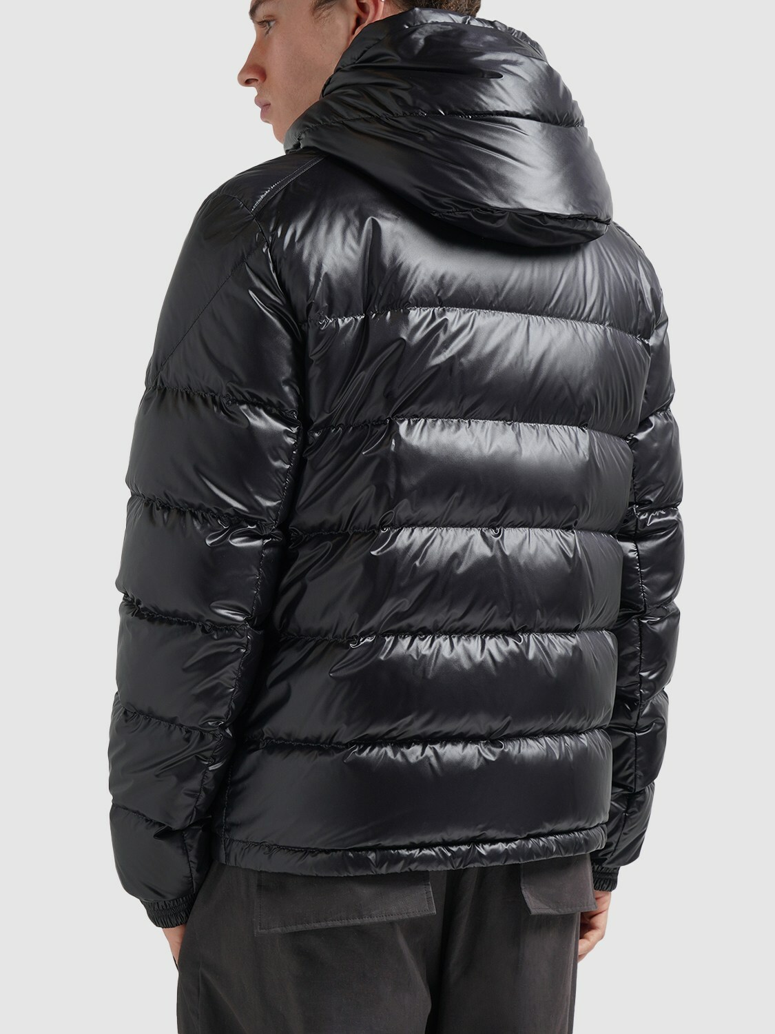 MONCLER - Wollaston Shiny Nylon Down Jacket Moncler