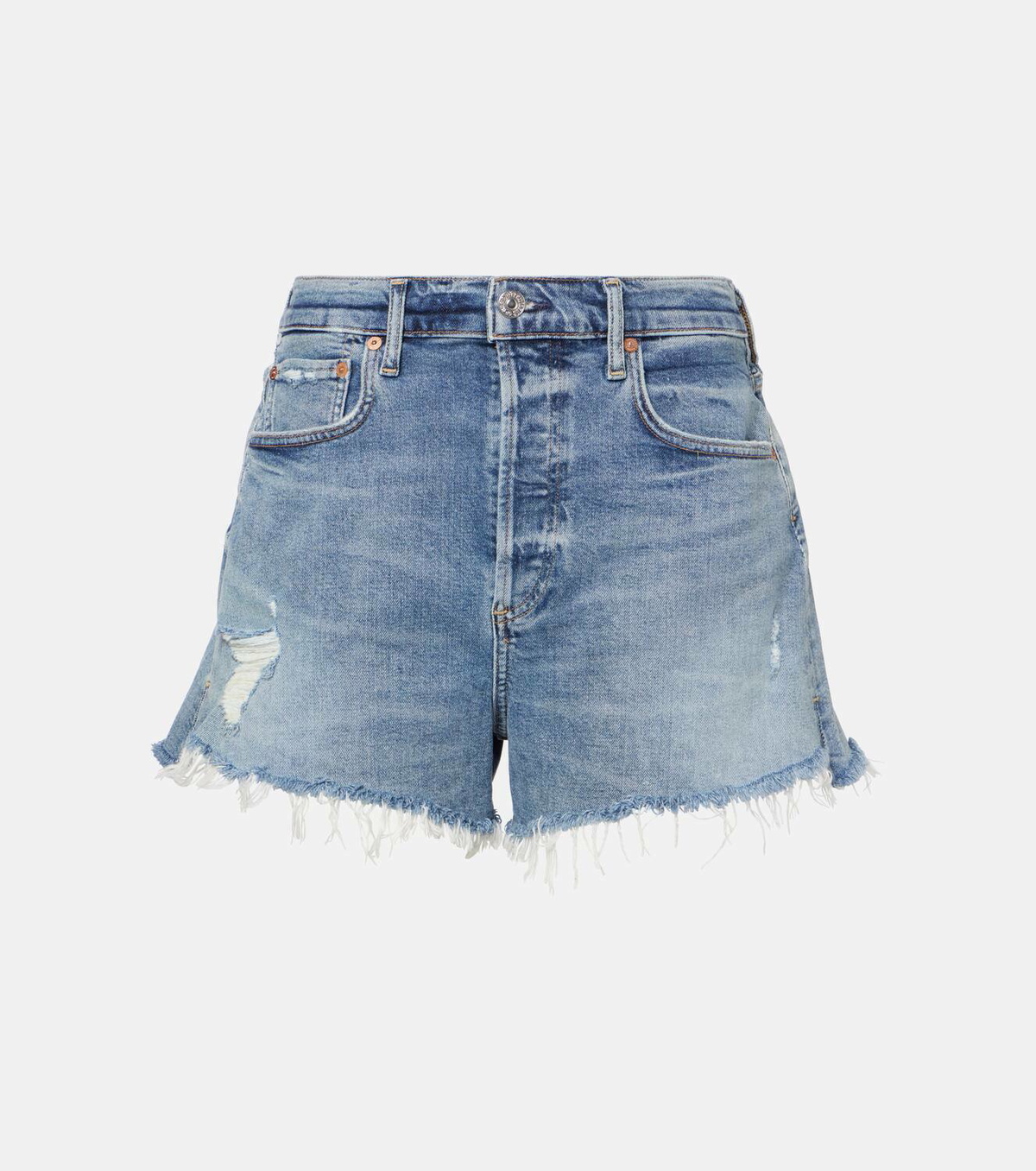 Citizens of Humanity Marlow distressed denim shorts