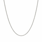 Tom Wood 20.5" Rope Chain Necklace in Silver 