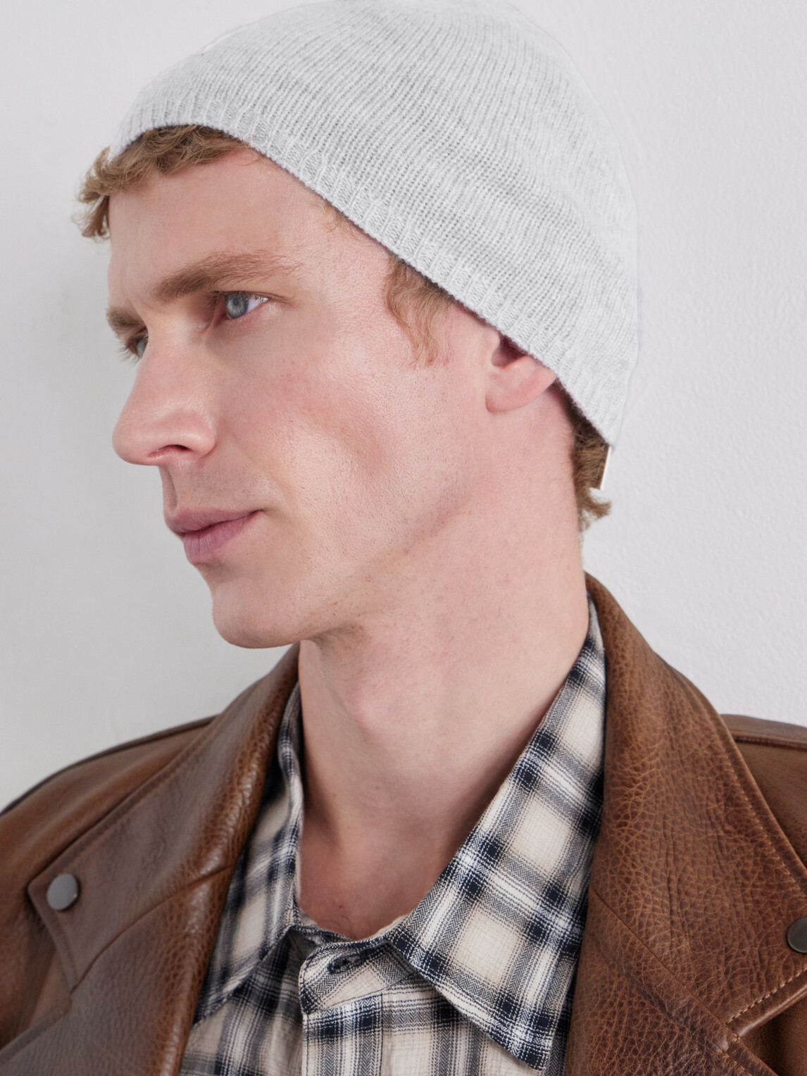 Acne Studios - Kassias Logo-Appliquéd Rib-Trimmed Cashmere Beanie - Gray