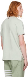 Thom Browne Green Ringer T-Shirt