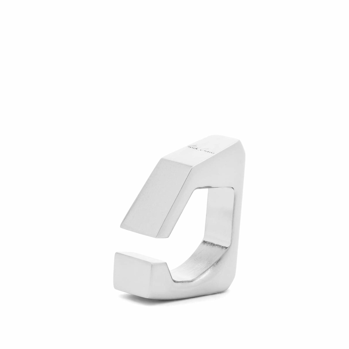 Rick Owens Women's Prong Ear Cuff in Palladio 