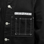 Kenzo Men's Business Denim Jacket in Black