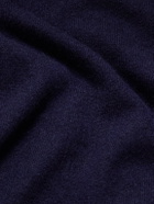 Mr P. - James Cashmere Half-Zip Sweater - Blue