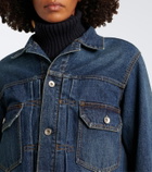 Sacai Paneled denim jacket