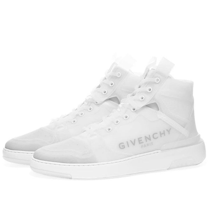 Photo: Givenchy Logo Wing High Sneaker